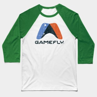 GameFly Modern Logo Stacked Distressed Baseball T-Shirt